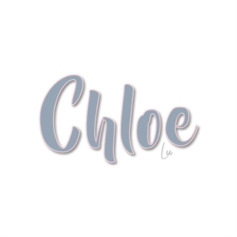 Chloe Wallpaper, Chloe Name, Name Letters, Name Art, Pastel Blue, Chloe, Wallpapers, Pink, Quick Saves