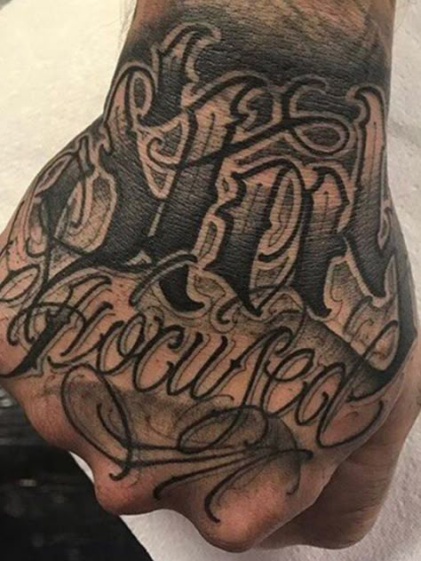 Chicano Font, Scarface Tattoo, Ray Tattoo, Rose Drawing Tattoo, Chicano Lettering, Cool Forearm Tattoos, Writing Tattoos, Rose Drawing, Hand Tattoos For Guys