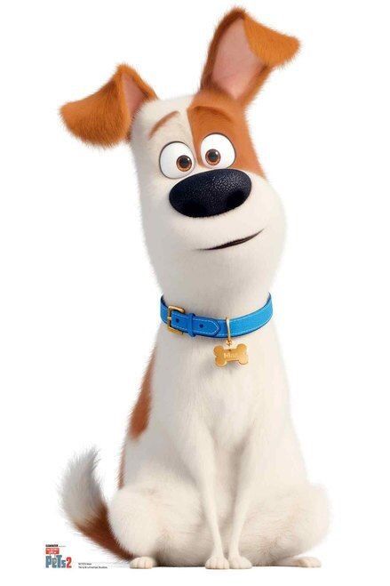 Max Secret Life Of Pets, Mighty Mike, Pet 1, Secret Life Of Pets, Lucky Dog, Cardboard Cutout, Cute Disney Wallpaper, Baby Deer, Russell Terrier