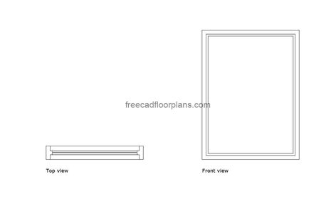 Fixed Glass Window - Free CAD Drawings Fixed Glass Window, Pool Houses Plans, Fixed Window, House Plans Design, Floor Plans House, One Storey House, Swimming Pool House, 2 Bedroom House Plans, Courtyard House Plans