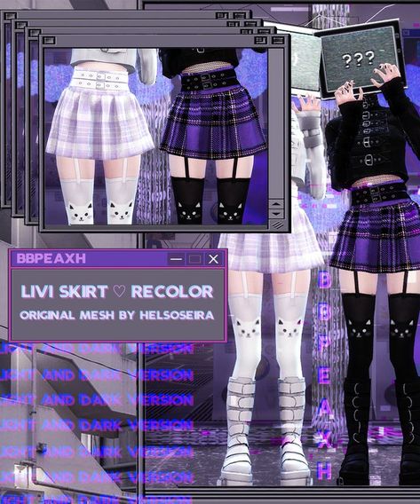 Sims 4 Cc Goth Skirt, Sims Accessories, Sim4 Cc, Ts4 Clothes, Ts4 Mods, Cc Sims4, Sims Clothes, Mermaid Wallpapers, Sims 4 Dresses