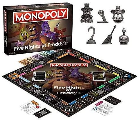 Fnaf Jumpscares, Billy Kid, Fnaf Book, Fnaf Cosplay, Monopoly Board, Gaming Token, Animatronic Fnaf, Fnaf Wallpapers, Fnaf Memes