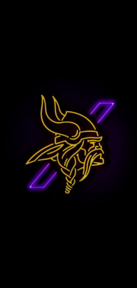 Wallpaper For My Phone, Minnesota Vikings Wallpaper, Vikings Wallpaper, Painted Fraternity Coolers, Wall Graphics Design, Viking Wallpaper, Minnesota Vikings Logo, Nfl Vikings, Record Painting