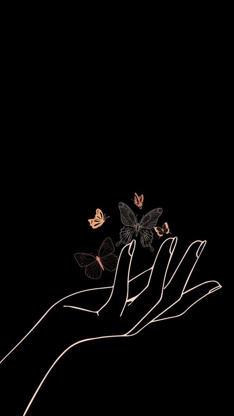 Blue Butterfly Wallpaper, Dark Portrait, Pretty Wallpapers Tumblr, Easy Love Drawings, Butterfly Background, Line Art Vector, Cute Galaxy Wallpaper, Android Wallpaper Flowers, Lovely Flowers Wallpaper