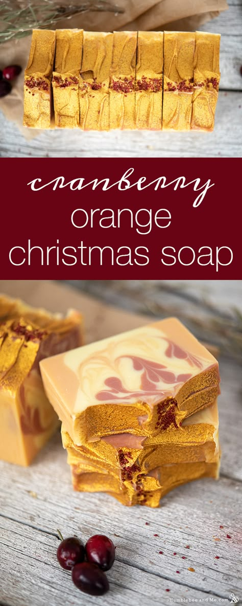 Christmas Gifts Diy Homemade, Easy Soap Recipes, Diy Soap Recipe, Holiday Soap, Cold Process Soap Recipes, Handmade Soap Recipes, Soap Making Recipes, Diy Soaps, Christmas Soap