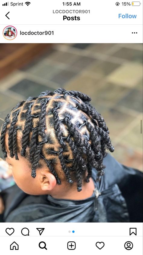 Short Two Strand Twist Locs Men, Two Strand Twist Men Dreads Short, Two Strand Twist Toddler Boys, 2 Strand Twist On Short Locs, 2 Strand Locs Men, Starter Locs Styles For Short Hair Boys, Boys Dreadlocks Styles Kids, Men Short Loc Styles, Short Loc Styles Men