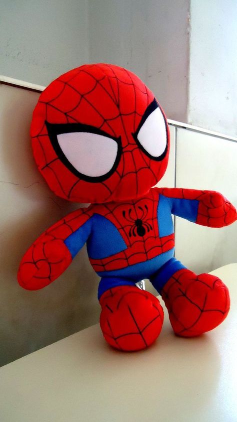 Stuffed Animals, Stuffed Animal, Minecraft, Spiderman, Wall, Animals, Kawaii