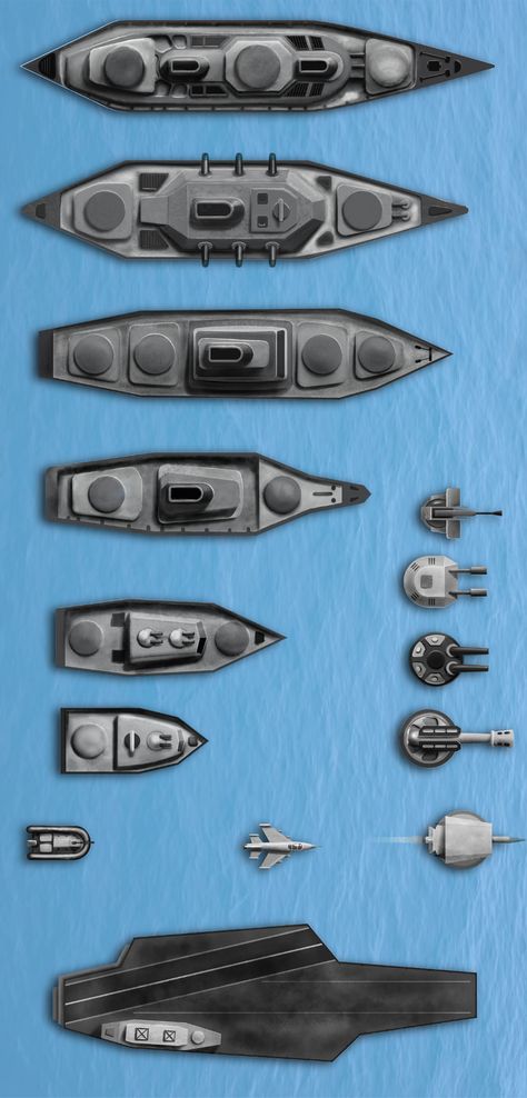 Battleship Android Game Concept on Behance Fallout Map, Battleship Game, Sea Battle, Battle Games, Air Forces, Beach Modern, Cartoon Tattoos, Game Concept, 2d Art