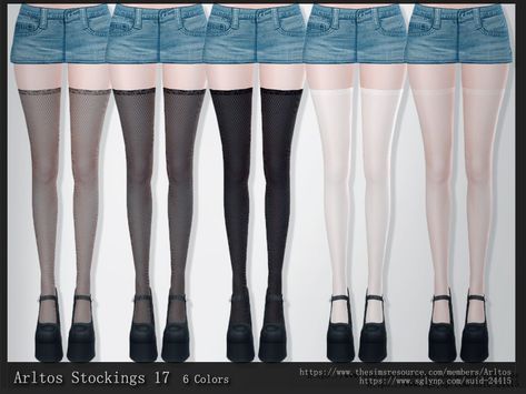 Arltos' Stockings 17 Sims Packs, Pelo Sims, Sims 4 Game Mods, Sims 4 Body Mods, Sims 4 Cc Folder, Sims 4 Dresses, Sims 4 Characters, Sims Four, Sims4 Clothes