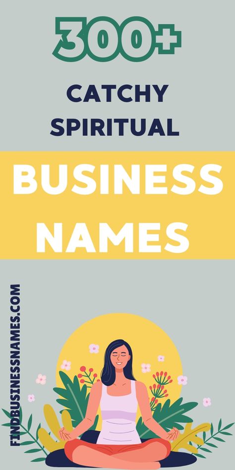 Catchy spiritual business names can set your brand apart! 

Explore our curated list of unique and inspiring names to elevate your spiritual business. 

Attract positive energy and clients with the perfect name today! 

#SpiritualBusinessNames Hindi Brand Name Ideas, Counseling Business Names, Crystal Business Name Ideas, Earthy Business Names, Reiki Business Names, Holistic Business Names, Unique Sanskrit Words For Business, Christian Business Names Ideas, Spiritual Business Names