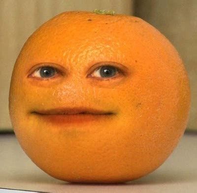 Ginger Profile Pic, Annoying Orange Pfp, Orange Cartoon Characters, Brazil Meme, The Annoying Orange, Funny Roasts, Funny Orange, Art Apron, Annoying Orange