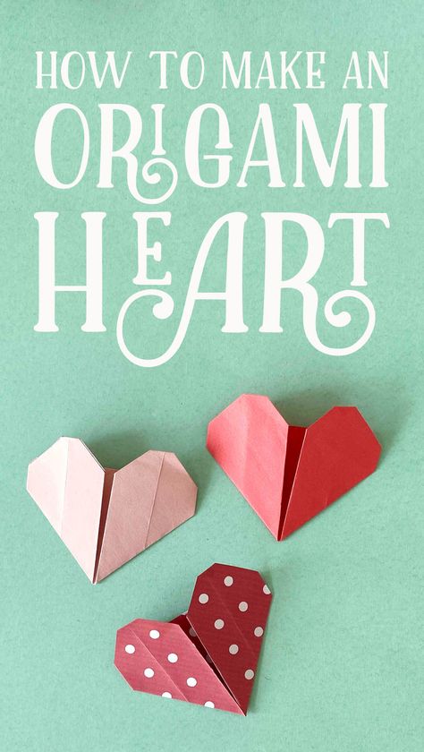 Origami Heart Tutorial, Craft Ideas For Beginners, Valentine Invitations, Library Crafts, Simple Origami, Alzheimers Activities, Teaching Second Grade, Origami Fish, Origami Ideas