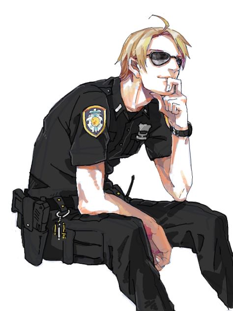 I love nations dressed as domestic service men (like police or fire) and… Police Art, Alfred F Jones, Aph America, Hetalia America, Hetalia Characters, World Of Darkness, Manga Boy, Hetalia, Police Officer