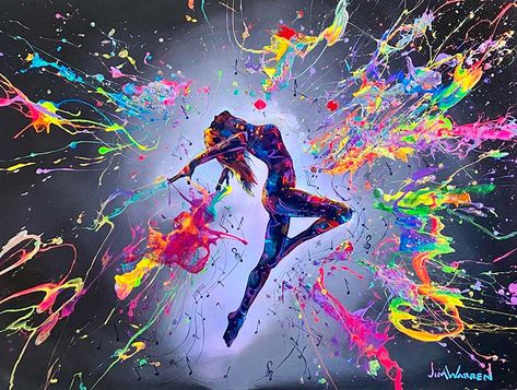 Jim Warren, Dance Artwork, Popular Paintings, Disney Artists, Prophetic Art, Fine Artist, Dance Art, Environment Concept Art, Abstract Painting Acrylic