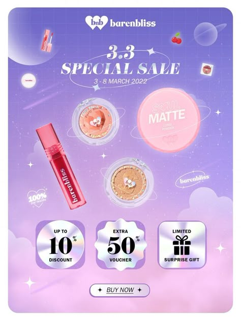 BNB Soul-Matte Loose Powder Viral Di TikTok (Shopee) Photoshop Brushes Free, Sales Ads, Social Media Advertising Design, Banner Ads Design, Cosmetic Design, Contents Design, Print Layout, Beauty Design, Sale Banner