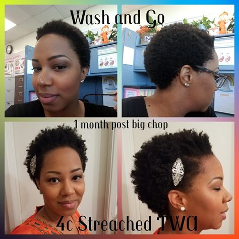 4c twa. Wash and Go VS Streached Twist Out twa. 4c hair journey. Twa Wash And Go, Twa 4c Hair, Twa 4c, 4c Twa, Wash And Go, 4c Hair, Big Chop, Twist Out, 4c Hairstyles