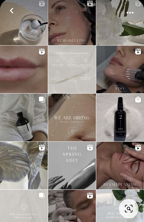 Med Spa Highlight Icon, Aesthetic Injector Instagram Feed, Medspa Instagram Feed, Medspa Social Media, Good Wallpapers, Skin Care Pictures, Esthetician Marketing, Instagram Branding Design, Skin Aesthetics