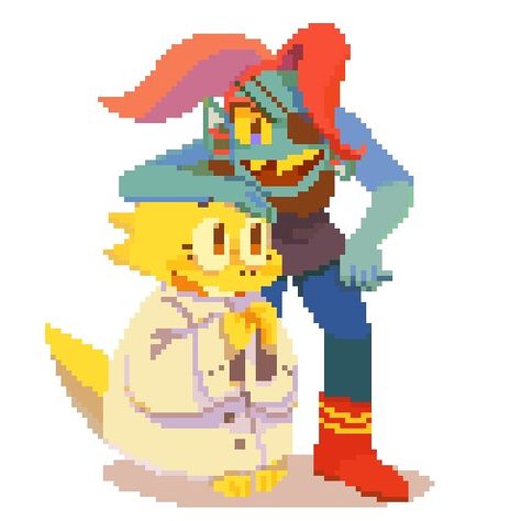 Farm Pixel Art, Undertale Pixel Art, Alphys And Undyne, Pixels Art, Little Misfortune, Art Pixel, Undertale Pictures, Cross Stitch Quotes, 8bit Art