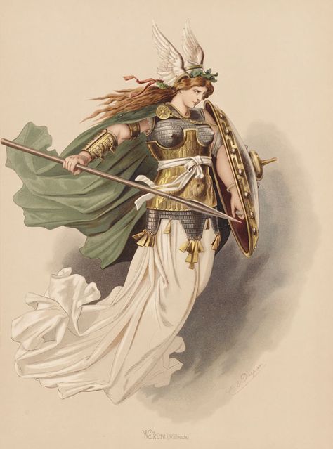 Valkyrie Norse, Valkyrie Costume, Norse People, Norse Myth, Richard Wagner, Norse Pagan, Old Norse, Norse Vikings, Viking Art