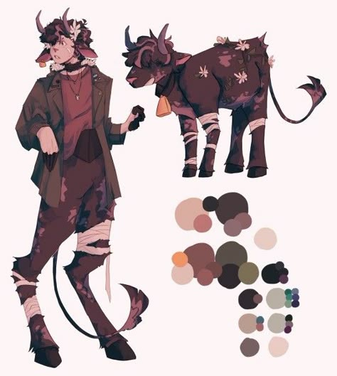 Satyr Oc, Art 2022, Hybrid Art, Fantasy Creatures Art, Mythical Creatures Art, Creature Concept Art, Dnd Characters, Art Inspiration Drawing, Funky Art