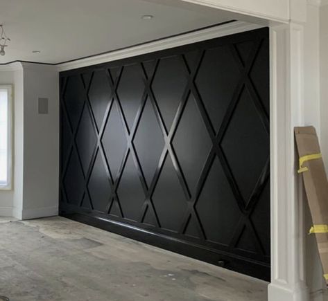 Trim Wall Design, Unique Wall Design, Custom Wall Design, Accent Wall Panels, Interior Design Secrets, Trim Wall, Molding Ideas, Hair Ingredients, Dining Room Design Luxury