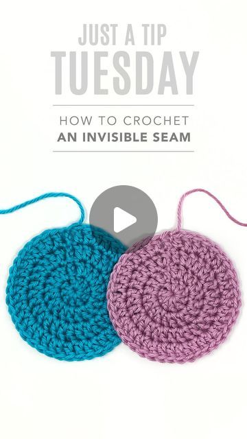 The Knotty Boss - Anna Leyzina on Instagram: "Welcome to the first #JustATipTuesday of 2024. Today I wanted to show you one of my fave ways to hide a seam when working in rounds using double crochet stitches. Instead of working a standard chain, skip the chain and use a standing double crochet stitch instead.
I’ve made videos showing how a standing DC gives you a perfectly straight edge when working in turning rows, but you can also use it in the round!

Just want to reiterate this is not the only way to get a less visible seam, as you can also use stacked single crochet stitches (which I have also made videos on) or whatever other methods you prefer. This is simply showing one of the ways that I personally like. 

Let me know if you like using standing stitches!

#theknottyboss #tiptuesda Crochet Reels, Double Crochet Stitch, Magic Circle, Single Crochet Stitch, Crochet Stitch, Straight Edge, The Only Way, Double Crochet, Single Crochet