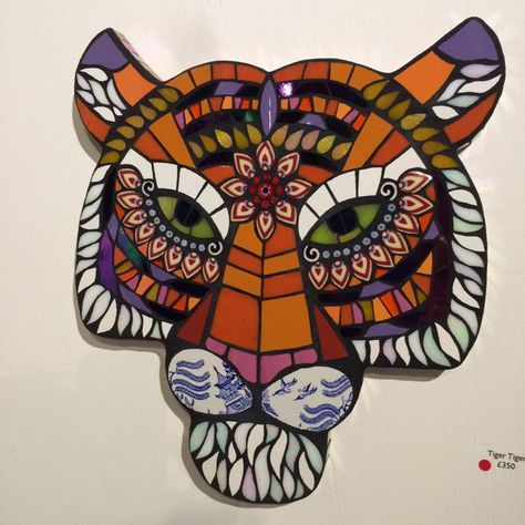 Amanda Anderson, Paper Mosaic, Mosaic Animals, Mosaic Stained, Mosaic Madness, Glass Mosaics, Art Mosaic, Mosaic Projects, Mosaic Designs