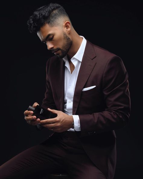 Jose Zuniga’s Instagram profile post: “Our @assure.fragrance is NOW LIVE. Click the link in the bio to shop the most powerful men’s fragrance you’ll ever own 🙌🏽 . . Nuestra @…” Teaching Mens Fashion Jose Zuniga, Jose Zuniga Outfits, Jose Zuniga, Teaching Mens Fashion, Homecoming Outfits For Guys, Mens Casual Suits, Groom Dress Men, Blazer Outfits Men, Brick Garden