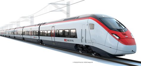 Trains, Railways and Locomotives: Railcolor.net Nose Design, Train Illustration, Swiss Railways, High Speed Rail, Electric Train, Speed Training, Electric Locomotive, Rolling Stock, New Class