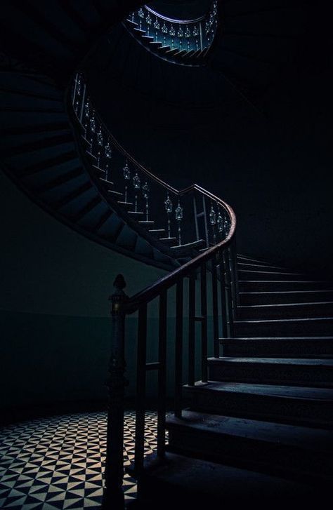 Dark Staircase, Hallway Stairs, Wroclaw Poland, Mysterious Places, Interior Stairs, Abstract Photographs, Stairway To Heaven, Gothic Decor, Wroclaw