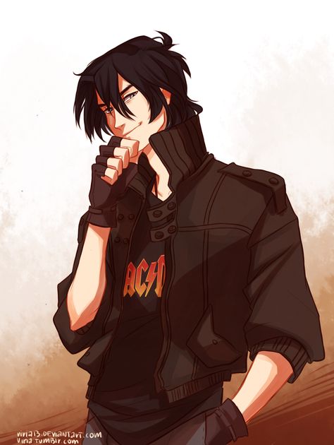 *siriusly not checking you* by viria13.deviantart.com on @deviantART  *fangirlingfangirlingfangirling* Sirius Black, Anime Character, Black Hair, The Story, Hair, Anime, Leather, Black