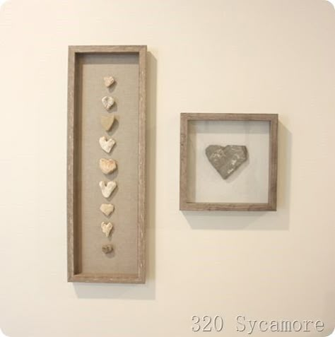 Heart Rock Collection Display, Heart Rock Display Ideas, Heart Shaped Rock Art, Heart Shaped Rocks Ideas, Polished Rock Display Ideas, Heart Rock Art, Heart Shaped Rocks Display, Tumbled Rock Projects, Rock Crafts For Adults Diy Projects