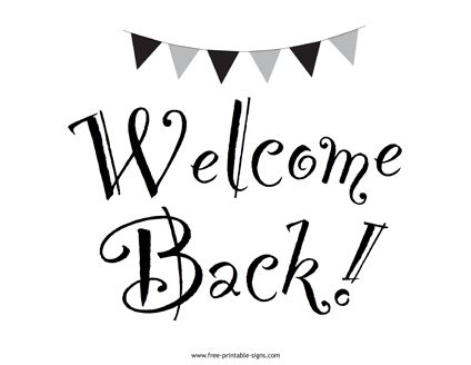 Download this printable “Welcome Back” sign which is great for welcoming a teacher back to school or a coworker back to the office after they’ve been away. Welcome Back Party Ideas, Welcome Back Party, Welcome Back Home, Homemade Card Ideas, Teacher Back To School, Homemade Card, Welcome Back Sign, Printable Signs, Librarian