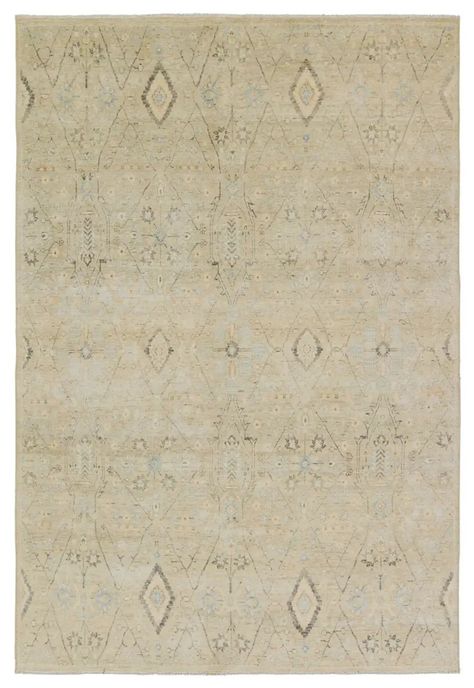 Boheme BOH26 Luxury Rug | Roger + Chris Hudson Furniture, Castle Wall, Jaipur Living, Short Fringe, Blue Pastel, Trellis Pattern, Vintage Inspiration, Cream Rug, Green Area Rugs