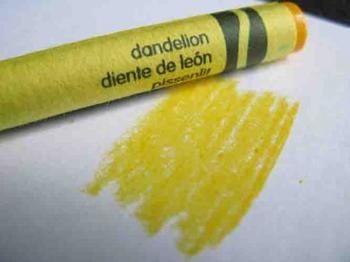 Dandelion Dandelion Yellow, Crayola Crayons, Let Your Hair Down, Yellow Aesthetic, Color Theory, Finding Joy, Vintage Ads, Crayon, Dandelion