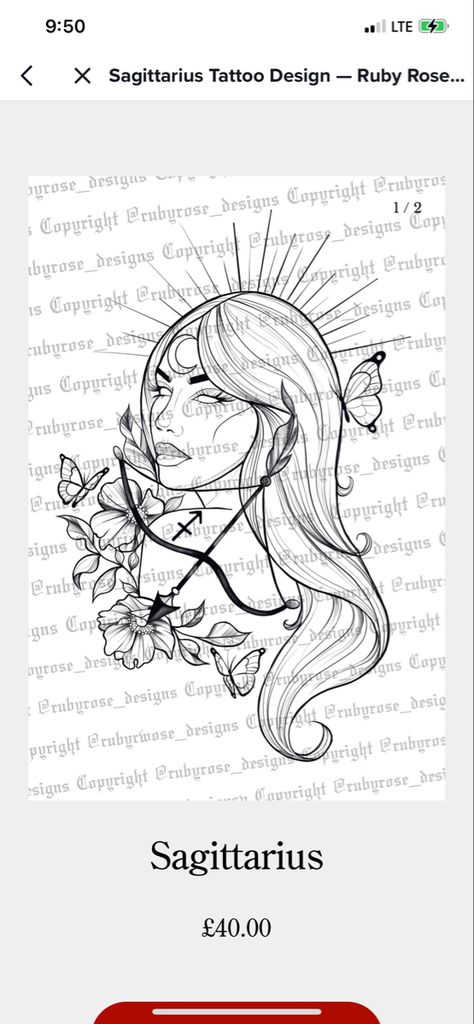 Sagittarius Woman Tattoo, Tattoo Ideas Female Sagittarius, Sagittarius Tattoo Designs For Women, Sagittarius Goddess Tattoo, Saggitarius Tattoo Unique, Tattooing Inks, Sagittarius Tattoo Designs, Cute Fluffy Puppies, Sagittarius Tattoo