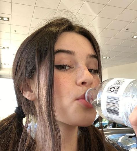 Brown Hair, A Woman, Water, Hair