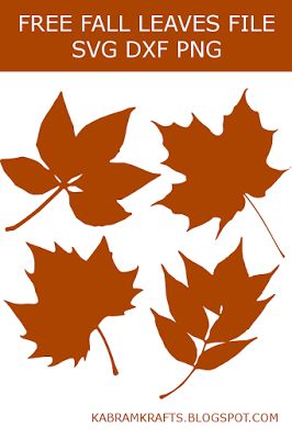 FREE FALL LEAVES SVG FILE Cricut Svg Files Free, Free Nature, Fall Designs, Senior Activities, Leaf Template, Silhouette Ideas, Cricut Creations, Wedding Art, Silhouette Projects