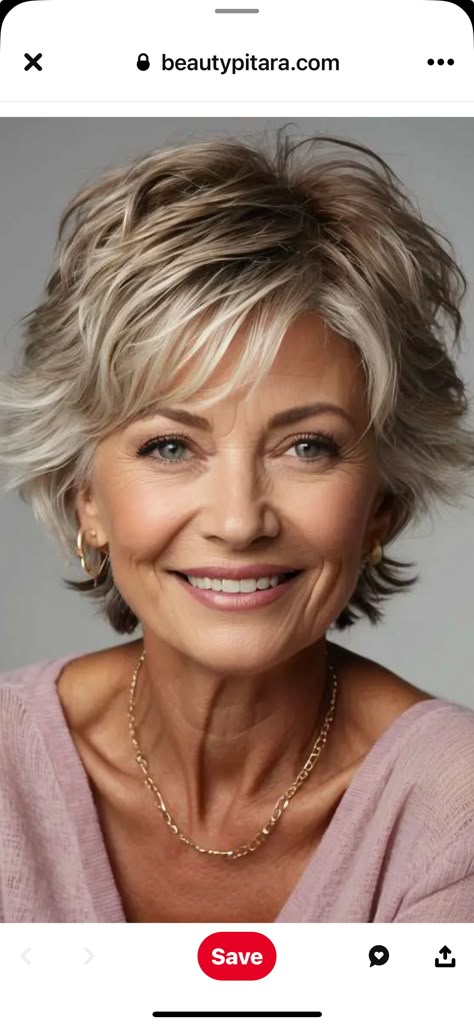 Flicked Out Hairstyles Short Hair, Lisa Rinna Hairstyles Medium Short Shag, Sassy Hair Older Women, Hairstyle For Women Over 50, 60 Year Old Hairstyles, Growing My Hair, Edgy Short Haircuts, Hairstyle For Women, Stacked Haircuts