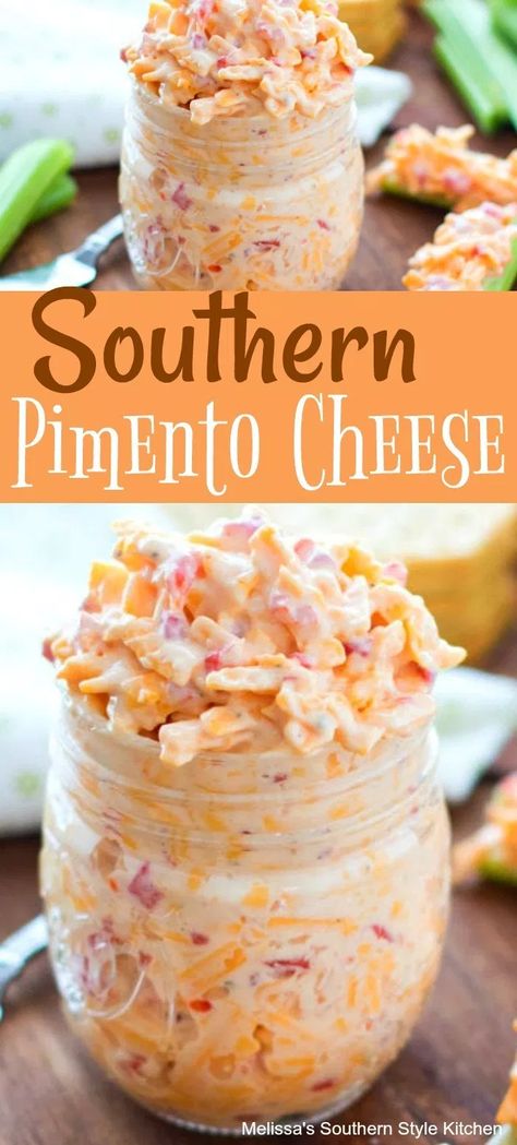 Southern Pimento Cheese, Cheese Recipes Homemade, Homemade Pimento Cheese, Cheesy Appetizer, Pimento Cheese Recipes, Light Meals, Mini Pizzas, Cheese Dishes, Pimento Cheese