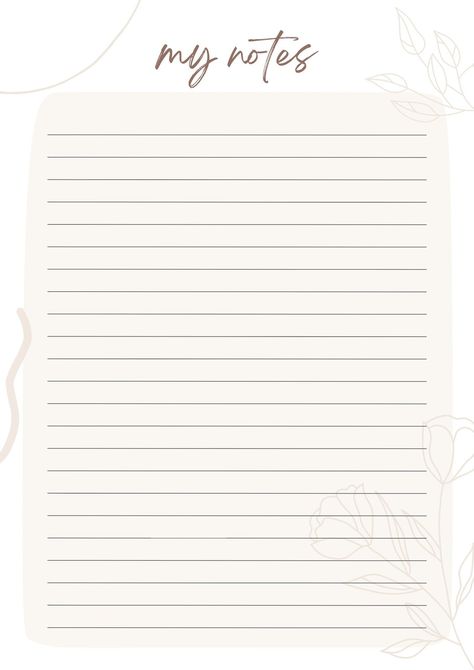 To Do List Ipad Template, Simple To Do List Template, Canva Notes Template, Ipad To Do List Template, Good Notes Paper Templates, Notes Design Template, Page Templates For Samsung Notes, Ipad Journal Template, Note Template Aesthetic