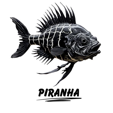 Skinny, Skeleton of a piranha but still fierce Piranha Fish Art, Piranha Tattoo, Pisces Constellation Art, Piranha Fish, Pisces Constellation, Constellation Art, Deck Art, Fish Drawing, Fish Drawings