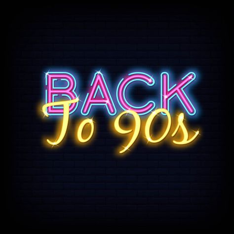 90s Music Aesthetic, 90s Graphics, 90s Theme Party Decorations, Music Line, Seniors 2024, 90s Graphic Design, Neon Typography, Unique Web Design, Neon Text