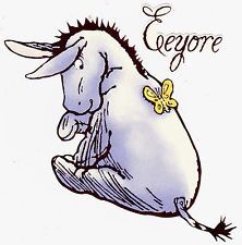 Classic Eeyore, Eeyore Tattoo, Winnie The Pooh Tattoos, Disney Graphics, Eeyore Pictures, Disney Eeyore, Winnie The Pooh Nursery, Disney Pooh, Winnie The Pooh Pictures