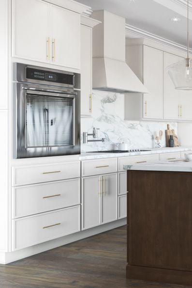 Fabuwood Kitchen Cabinets, Cabin Cabinets, Fabuwood Kitchen, Luna Kitchen, Fabuwood Cabinets, Light Grey Kitchens, Grey Kitchen Designs, Rta Kitchen Cabinets, Kitchen And Bath Design