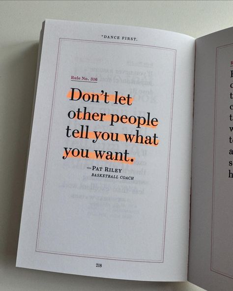 “Dance First, Think Later: 618 Rules to Live By” teaches us how to embrace life with spontaneity and joy. Curated by Kathryn Petras and Ross Petras, this book provides a collection of concise, witty, and insightful rules from various influential figures, guiding us to live more fulfilling lives. Key insights include: 1. Embrace Spontaneity: The title itself teaches us to prioritise action and experience over overthinking. 2. Life Lessons from Various Voices: The book gathers wisdom from a ... Rules Of Life, Everyday Challenges, Eckhart Tolle Quotes, Cyborgs Art, Very Funny Memes, Cheesy Quotes, Healing Books, Piece Of Advice, Postive Life Quotes