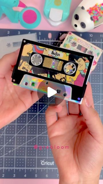 Diy Cassette Tape Cardboard, Cassette Tape Crafts, Box Tape, Box Diy, Tape Crafts, Cassette Tape, Cassette Tapes, Gifts, On Instagram