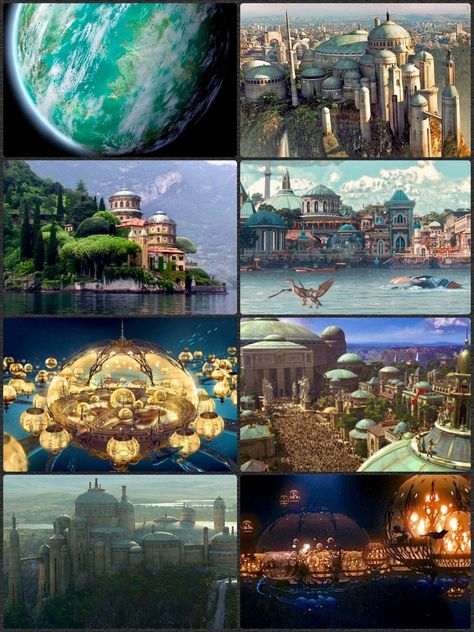 Planet Naboo Star Wars Naboo Star Wars, Star Wars Planets, Star Wars Background, Underwater City, Galactic Republic, Star Wars Concept Art, Star Wars Inspired, Star Wars Images, Fantasy City