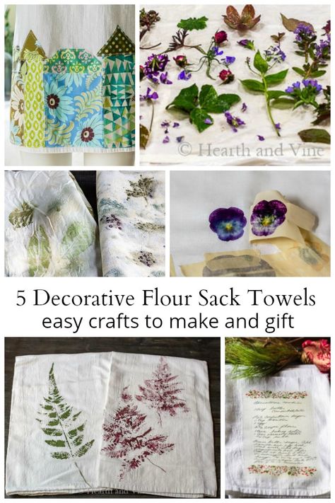 Tea Towels Diy Flour Sacks, Tea Towel Crafts Projects, Flour Sack Crafts, Tea Towel Crafts, Flour Sack Towels Crafts, Tea Towels Crafts, Tea Towels Diy, Recipe Tea Towel, Cookie Decorating Party