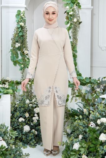 Baju Kurung Moden Style, Dress Brokat Modern, Model Gamis, Baju Kurung Moden, Kebaya Dress, Kurung Moden, Muslim Dress, Gaun Fashion, Muslim Fashion Outfits